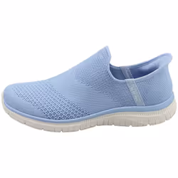 Skechers Virtue-sleek Vegan Womens Slip On Trainers in Periwinkle - 8