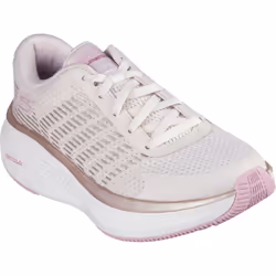 ) Skechers Performance GO RUN Elevate 2.0 Textile Women's Natural/Pink Trainers - Not Specified, 4 (Adults'