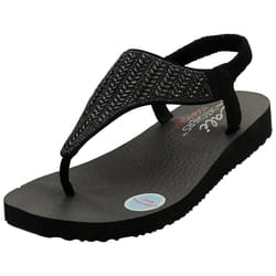 Skechers Cali Meditation Womens Walking Sandals in Black - 4
