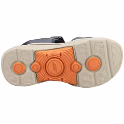 Skechers Go Walk Arch Fit 2.0 Mens Walking Sandals in Navy Orange - 12