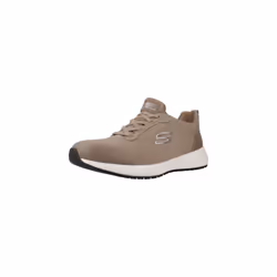 Skechers Women's Squad SR Health Care Professional Shoe, Taupe, 7 UK