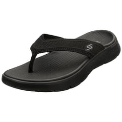 Skechers Go Walk Flex Womens Walking Sandals in Black - 8