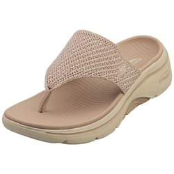 Skechers Go Walk Arch Fit 2.0 Womens Walking Sandals in Taupe - 5