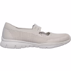) Skechers Seager Cute N' Coy Textile Women's Natural Trainers - Not Specified, 5 (Adults'