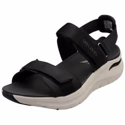 Skechers Arch Fit 2.0 Vegan Womens Walking Sandals in Black - 7