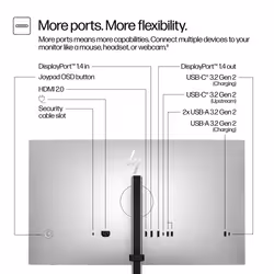 HP Series 7 Pro 27 inch QHD Monitor - 727pq - Additional view 6