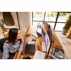 HP Series 7 Pro 34 inch WQHD Conferencing Monitor - 734pm - Additional view 6