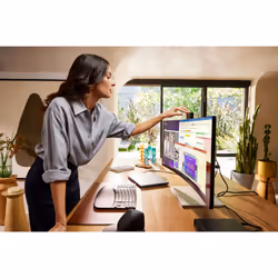HP Series 7 Pro 34 inch WQHD Conferencing Monitor - 734pm - Additional view 7