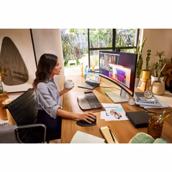 HP Series 7 Pro 34 inch WQHD Conferencing Monitor - 734pm - Additional view 8