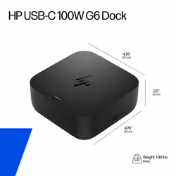 HP USB-C 100W G6 Dock - Additional view 5