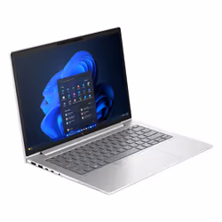 HP EliteBook 640 14 inch G11 Notebook PC Intel Core Ultra 7 155U Laptop 35.6 cm (14") WUXGA 16 GB DDR5-SDRAM 512 GB SSD Wi-Fi 6E (802.11ax) Windows 11 Pro Silver