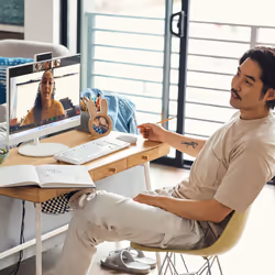 HP 24-cr1007na Intel Core Ultra 5 125U 60.5 cm (23.8") 1920 x 1080 pixels All-in-One PC 8 GB DDR5-SDRAM 1 TB SSD Windows 11 Home Wi-Fi 6 (802.11ax) White - Additional view 7