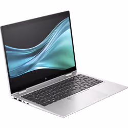 HP Elite x360 830 G11 Intel Core Ultra 5 125U Hybrid (2-in-1) 33.8 cm (13.3") Touchscreen WUXGA 16 GB LPDDR5x-SDRAM 512 GB SSD Wi-Fi 6E (802.11ax) Windows 11 Pro Silver