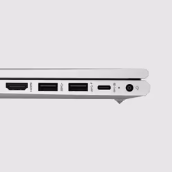 HP ProBook 455 G10 AMD Ryzen™ 5 7530U Laptop 39.6 cm (15.6") Full HD 8 GB DDR4-SDRAM 256 GB SSD Wi-Fi 6E (802.11ax) Windows 11 Pro Silver - Additional view 4