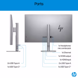HP OMNISTUDIO X AIO 32-C0002NA DT PC Intel Core Ultra 7 155H 80 cm (31.5") 3840 x 2160 pixels All-in-One PC 16 GB DDR5-SDRAM 1 TB SSD Windows 11 Home - Additional view 4