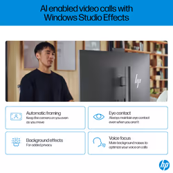 HP OMNISTUDIO X AIO 32-C0002NA DT PC Intel Core Ultra 7 155H 80 cm (31.5") 3840 x 2160 pixels All-in-One PC 16 GB DDR5-SDRAM 1 TB SSD Windows 11 Home - Additional view 7