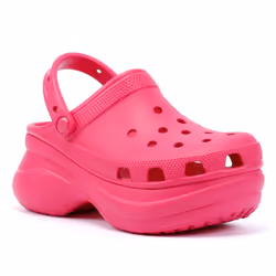 ) Crocs Classic Bae Women's Pink Clogs - Pink, 3 (Adults'