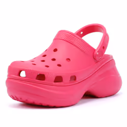 ) Crocs Classic Bae Women's Pink Clogs - Pink, 3 (Adults'