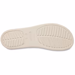 ) Crocs Brooklyn Buckle Low Wedge Women's Sandstone Sandals - White, 5 (Adults'