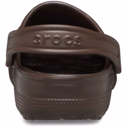 ) Crocs Classic Clog Thermoplastic Coffee Clogs - Brown, 5 (Adults'