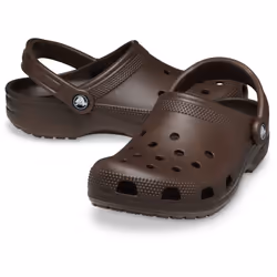 ) Crocs Classic Clog Thermoplastic Coffee Clogs - Brown, 8 (Adults' - Additional view 4