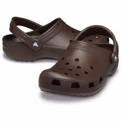 ) Crocs Classic Clog Thermoplastic Coffee Clogs - Brown, 8 (Adults' - Additional view 5
