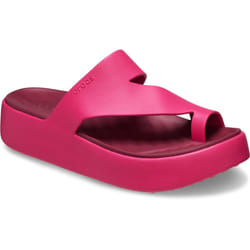 ) Crocs Getaway Platform Thermoplastic Women's Dragon Fruit Sandals - Pink, 8 (Adults'