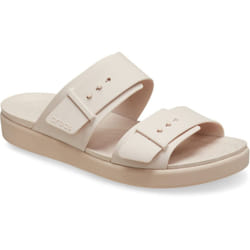 ) Crocs Brooklyn Buckle Women's Quartz Sandals - Not Specified, 5 (Adults'