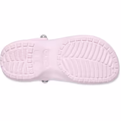 ) Crocs Classic Platform Thermoplastic Women's Pink Milk Clogs - Pink, 8 (Adults'