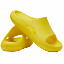 Crocs Unisex Mellow Recovery Slides Sandal  Cyber Yellow  13 US Women