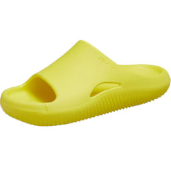Crocs Unisex Mellow Recovery Slides Sandal  Cyber Yellow  9 US Women