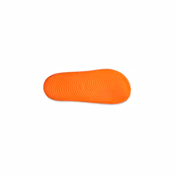 Crocs Unisex Mellow Recovery Slides Sandal  Shocking Orange  6 US Women