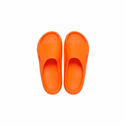 Crocs Unisex Mellow Recovery Slides Sandal  Shocking Orange  8 US Women