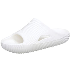 Crocs Unisex Mellow Recovery Slides Sandal  White Tide  11 US Women