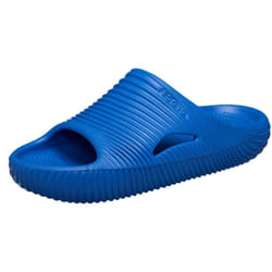 Crocs Unisex Mellow Recovery Slides Sandal  Blue Bold Tide  11 US Women