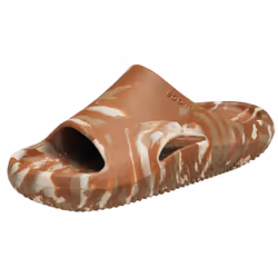Crocs Unisex Mellow Recovery Slides Sandal  Marbled Cognac  10 US Women