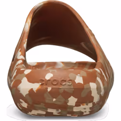 Crocs Unisex Mellow Recovery Slides Sandal  Marbled Cognac  10 US Women
