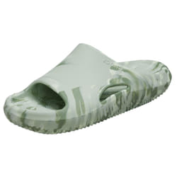 Crocs Unisex Mellow Recovery Slides Sandal  Marbled Plaster  8 US Women