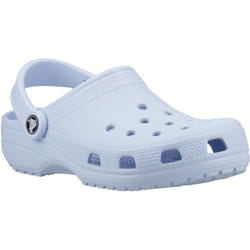 ) Crocs Classic Clog Thermoplastic Blue Frost Clogs - Blue, 6 (Adults'