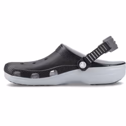 ) Crocs Classic Turbo Clog Thermoplastic Black Clogs - Black, 9 (Adults'