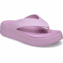 ) Crocs Getaway Platform Thermoplastic Women's Hydrangea Sandals - Purple, 5 (Adults'