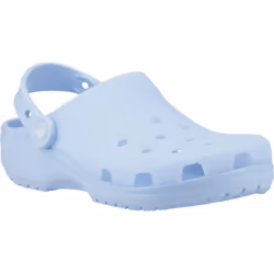 ) Crocs Classic Frosted Thermoplastic Blue Calcite Clogs - Blue, 8 (Adults'