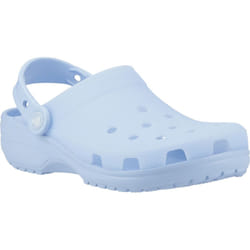 ) Crocs Classic Frosted Thermoplastic Blue Calcite Clogs - Blue, 8 (Adults'