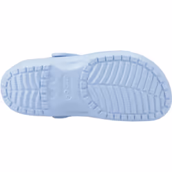 ) Crocs Classic Frosted Thermoplastic Blue Calcite Clogs - Blue, 8 (Adults'