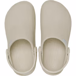 ) Crocs Classic Crafted Cotton Stucco Clogs - White, 3 (Adults' - Additional view 4