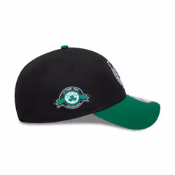 Boston Celtics NBA Side Patch Black 9FORTY Strapback Cap