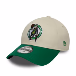 Boston Celtics NBA Contrast Patch Cream 9FORTY Adjustable Cap