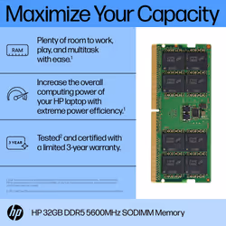 HP 32GB DDR5 5600 SODIMM Memory - Additional view 4