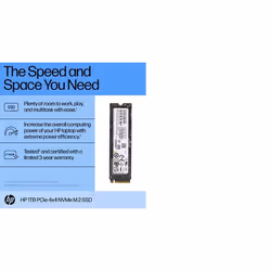 HP 1TB PCIe-4x4 NVMe Solid State Drive