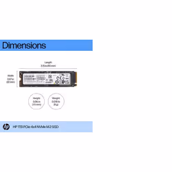 HP 1TB PCIe-4x4 NVMe Solid State Drive - Additional view 5